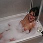 Heisses Luder beim Baden