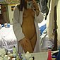 Geiles M�dchen fotografiert sich selbst nackt