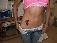 Geiles Luder privat nackt und beim Sex mit Freund und Freundin