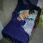 Geiles M�dchen nackt auf dem Bett