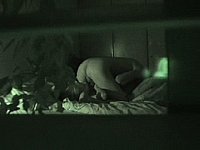 Versaute Nachbarin heimlich beim Sex gefilmt