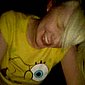 Blondine beim Blasen